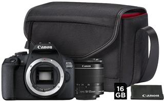 CANON zrcadlovka EOS 2000D + 18-55mm DC Value Up Kit
