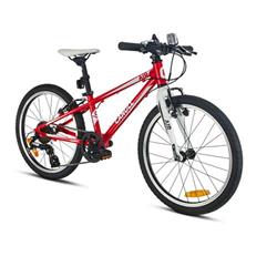 CANULL AIR 20" ultraľahký detský bicykel červený