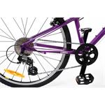 CANULL AIR 24" ultraľahký detský bicykel fialový