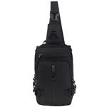 CANYON CB-1 batoh, 29 x 16 x 9cm, 3.5L, USB-A port, 3+3 kapsy, 2 interní přepážky, dešti odolný, černý