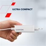 CANYON charger CUW140ACC GaN 150W 3xPD 1xQC EU White