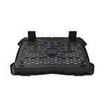 CANYON Chladiaca podložka NS02 pre notebooky s uhlopriečkou 10–15,6", LED podsvietenie, 1 ventilátor, 340 × 265 × 30 mm