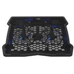 CANYON Chladiaca podložka NS03 pre notebooky s uhlopriečkou 10–15,6", LED podsvietenie, 2 ventilátory, 340 × 265 × 30 mm