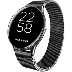 CANYON chytré hodinky Lemongrass, 1,3" IPS dotykový displej, IP68, režim Multi-sport, iOS/android, černá CNS-SW70BB - Hodinky
