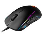 CANYON Gaming drôtová myš SHADDER GM-321, optická, RGB, až 7200 DPI, 6tl. programovateľná, čierna