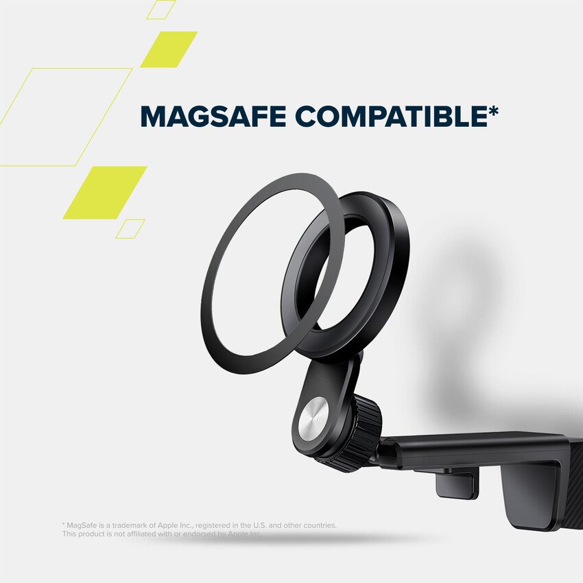 CANYON Magnetický cestovný držiak na telefón OnGrip 11 klip mount Black