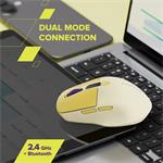 CANYON mouse MW-26 LCD Silent Dual Mode Wireless Yellow
