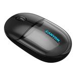 CANYON mouse OnClick 24 BT/ Wireless Transparent/Black