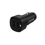 CANYON OnDrive 24 24W 2xUSB-A Čierna nabíjačka do auta