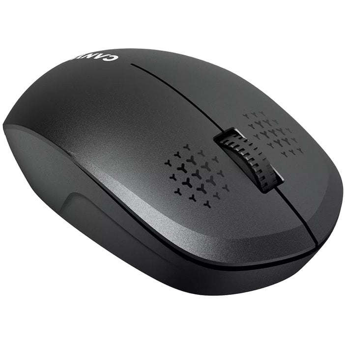 CANYON Optická bezdrôtová myš MW-4, 1200 dpi, Bluetooth, batéria AA, čierna