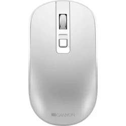 CANYON optická myš s bezdrátovým nabíjením a tichými tlačítky CNS-CMSW18PW