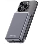 CANYON Power Bank PB-510, 10000 mAh, Magsafe wireless, 20W, Dark grey