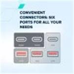 CANYON Power Bank PB-610, 60000 mAh PD 100W, biela