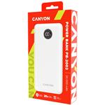 CANYON powerbanka 20000mAh CNE-CPB2002W