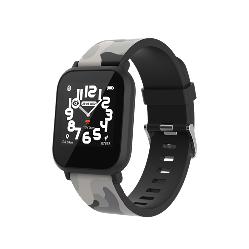CANYON smart hodinky My Dino KW-33 BLACK/CAMO