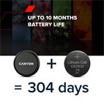 CANYON smart tag ONTAG 1 iOS Black
