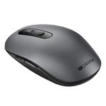 CANYON tichá optická bezdrôtová myš 2v1 CMSW09, nastaviteľné rozlíšenie 800/1000/1200/1500 dpi, 2v1 (BT/2,4 GHz), sivá