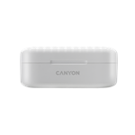 CANYON TWS-1 Bluetooth sportovní sluchátka s mikrofonem, bílá
