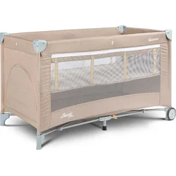 Caretero Cestovní postýlka Basic Plus beige