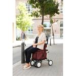Carlett Nákupní taška na kolečkách Senior Assist 38 l, sv. šedá