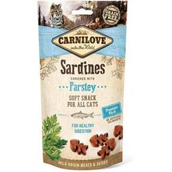 Carnilove Cat Semi Moist Snack Sardine enriched with Parsley 50g pamlsky pro kočky