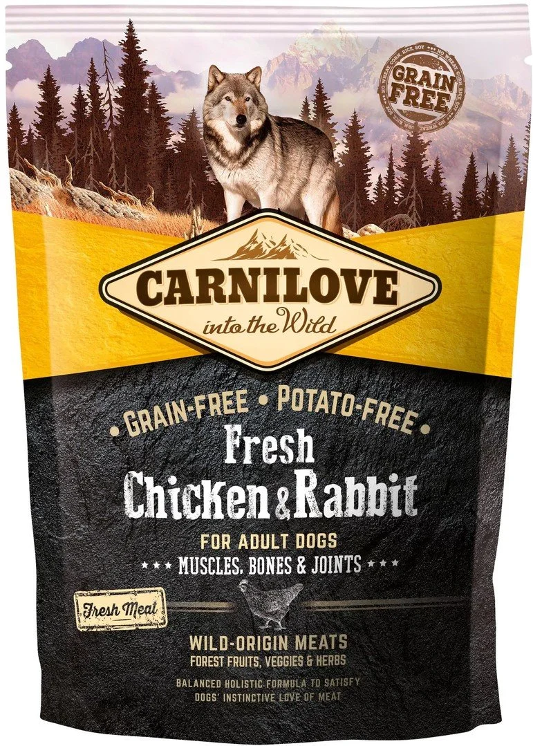 Carnilove Dog Fresh Chicken & Rabbit 1,5kg granule pro psy