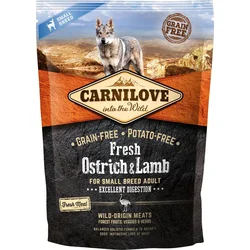 Carnilove Dog Fresh Ostrich & Lamb for small breed 1,5kg granule pro psy