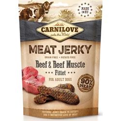 Carnilove Jerky Beef with Beef Muscle Fillet 100g pochúťky pre psov