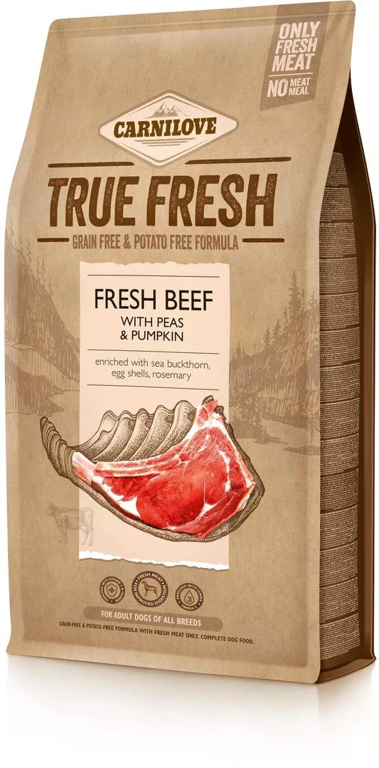Carnilove True Fresh Beef pre dospelých psov 4kg granule pre psy