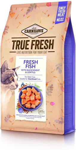 Carnilove True Fresh Cat Fish, 340g granule pre mačky