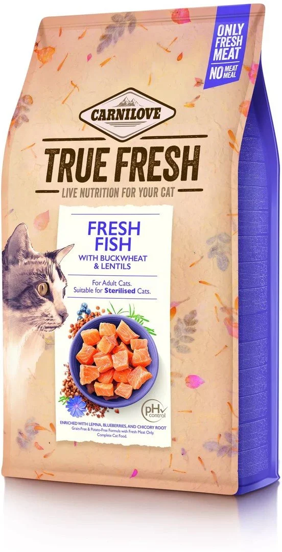 Carnilove True Fresh Cat Fish, 340g granule pre mačky