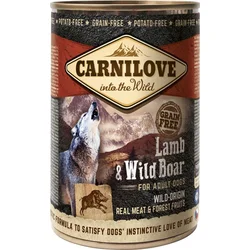 Carnilove Wild Meat Lamb & Wild Boar 400g konzerva pro psy