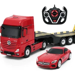 Carrera R/C auto Mercedes-Benz Actros + AMG GT (1:24)