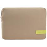 Case Logic Reflect pouzdro na notebook 13" REFPC113 -  Plaza Taupe/Sunny Lime