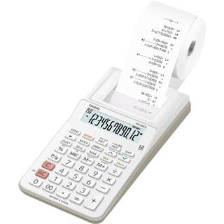 Casio HR 8 RCE WE Kalkulačka s tiskem, bílá