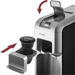 Catler ES 700 Porto Espresso na kapsule a mletú kávu, čierno-strieborná