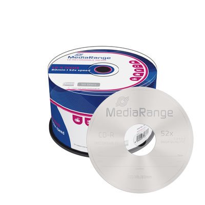 CD-R MediaRange 700MB 52x SPINDL (50pack)