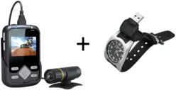 CEL-TEC Sportovní kamera HD-93 + hodinky
