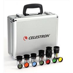 Celestron 1.25" rozšiřující set okulárů a filtrů pro teleskopy univerzální (94303)