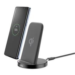 CellularLine Wireless Wireless Fast Charger Stand + Fast Charge
