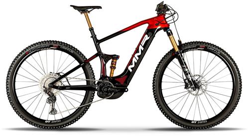 Celoodpružené elektrokolo MMR X-BOLT 120 00 - Black N Chrome Red - vel.M / 23/2024