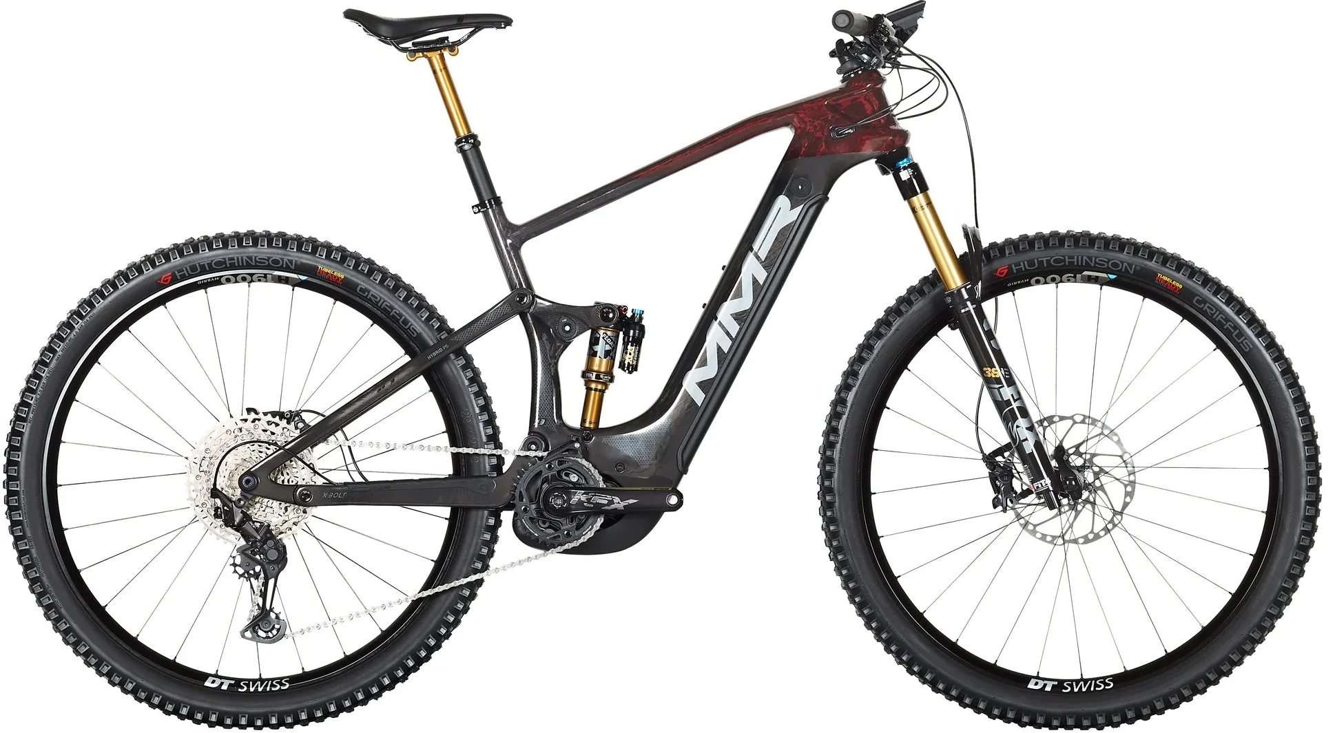 Celoodpružené elektrokolo MMR X-BOLT 140 10 - Liquid Red N Black - vel.M / 2024