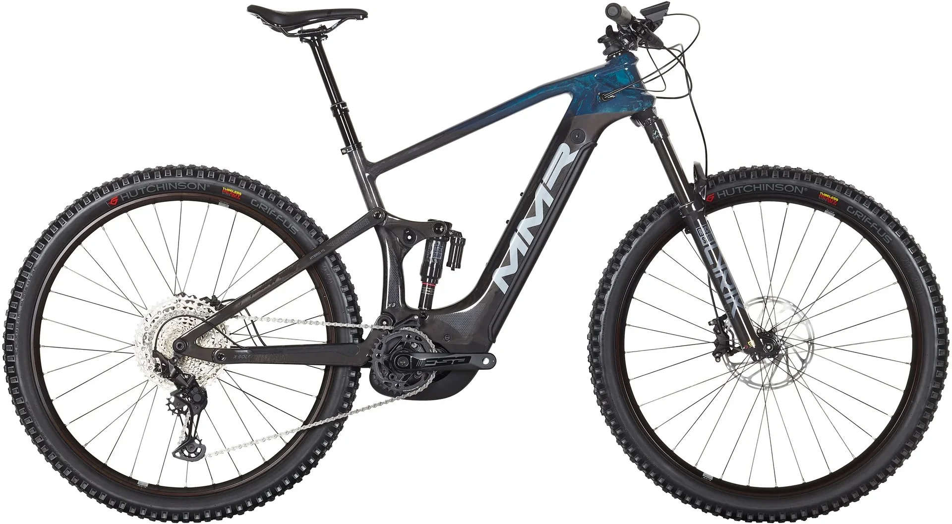 Celoodpružené elektrokolo MMR X-BOLT 140 50 - Liquid Blue N Black - vel.S / 2024