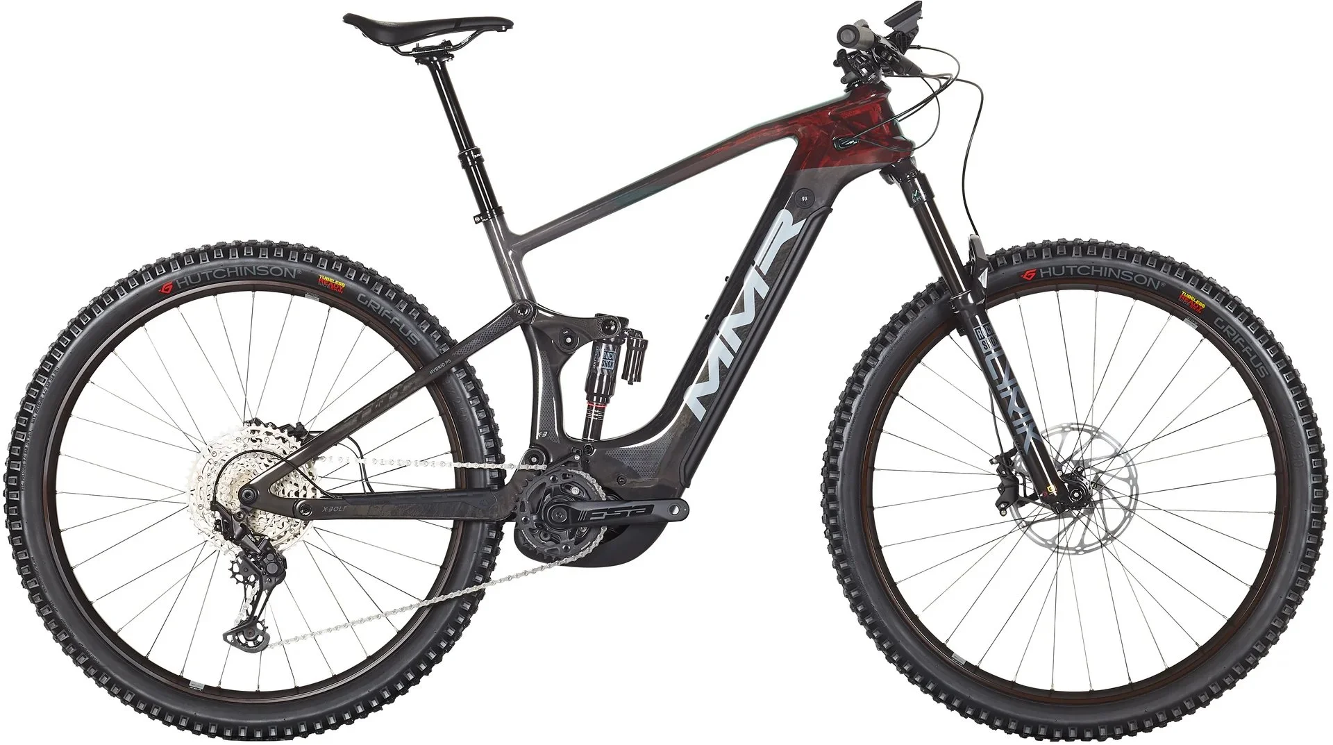 Celoodpružené elektrokolo MMR X-BOLT 140 50 - Liquid Red N Black - vel.M / 2024