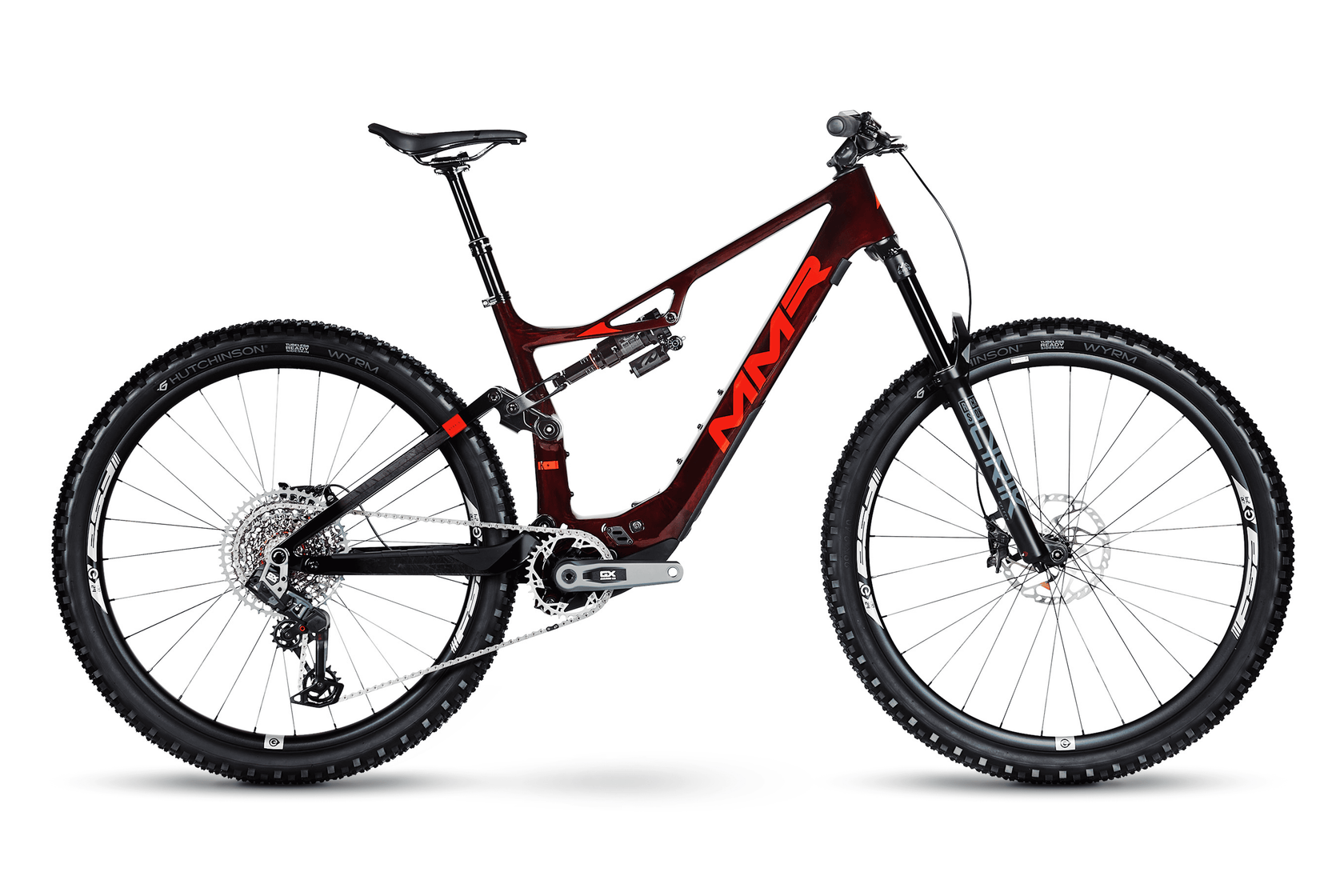 Celoodpružený elektrický bicykel MMR KAIZEN LT 150 10 – Liquid Red N Black – veľkosť S / 25/2026