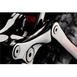 Celoodpružený elektrický bicykel MMR X-BOLT 140 00 BLACK N CHROME RED 20-L