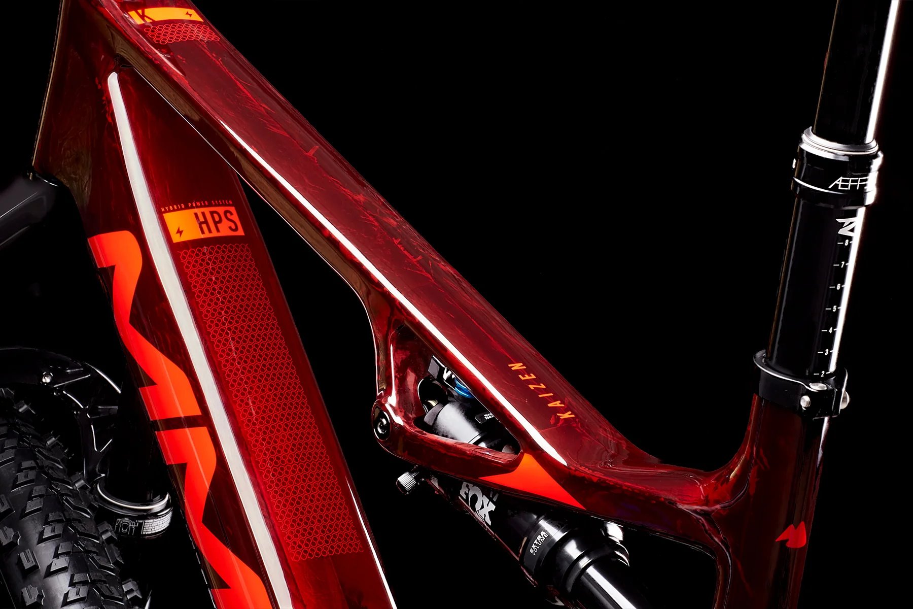 Celoodpružený elektrobicykel MMR KAIZEN 30 - Liquid Red N Black - veľkosť M / 25/2026