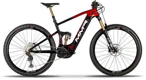 Celoodpružený elektrobicykel MMR X-BOLT 140 00 - Black N Chrome Red - veľkosť S / 23/2024