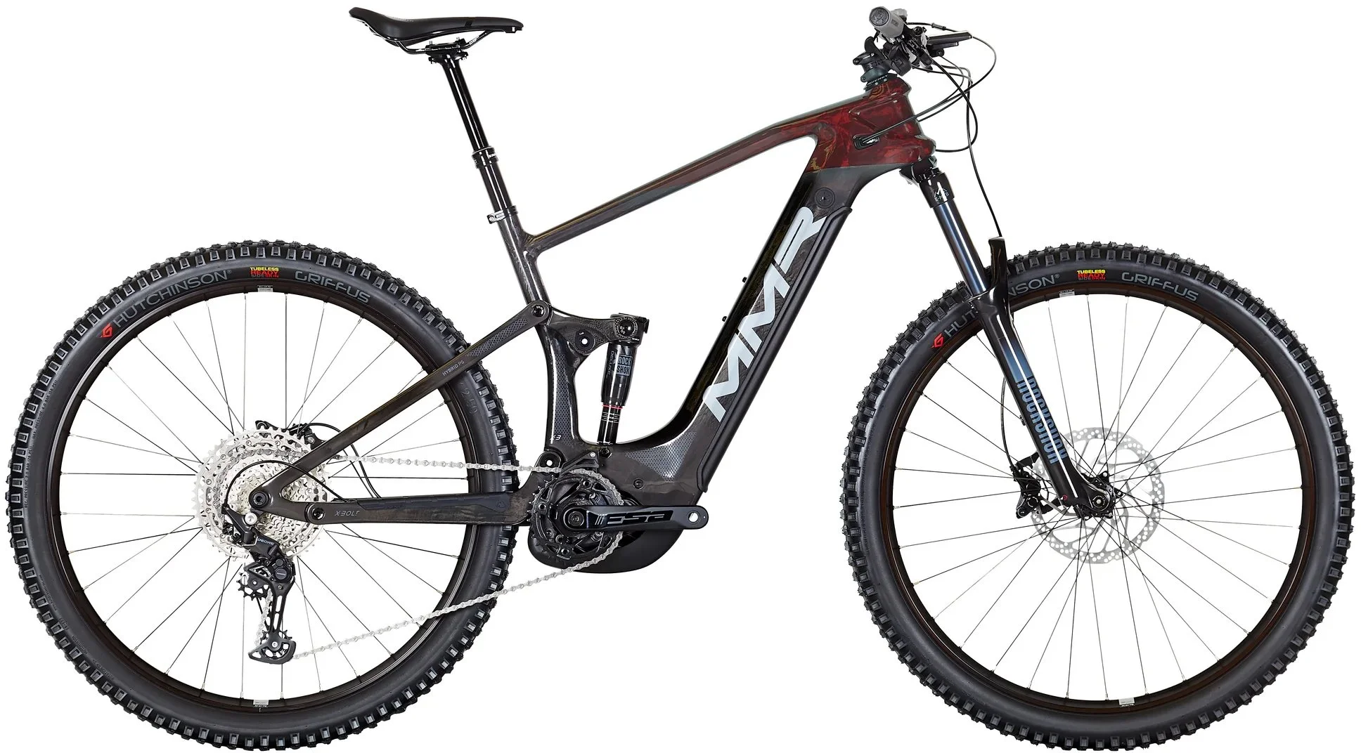 Celoodpružený elektrobicykel MMR X-BOLT 140 70 - Liquid Red N Black - veľkosť L / 25/2026