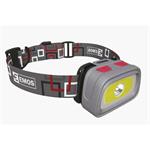 Čelovka pre 3x AAA, 1x LED 1x COB 1x CREE XPG LED